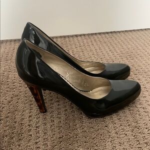 Jessica Simpson Black Patent Leather Heels